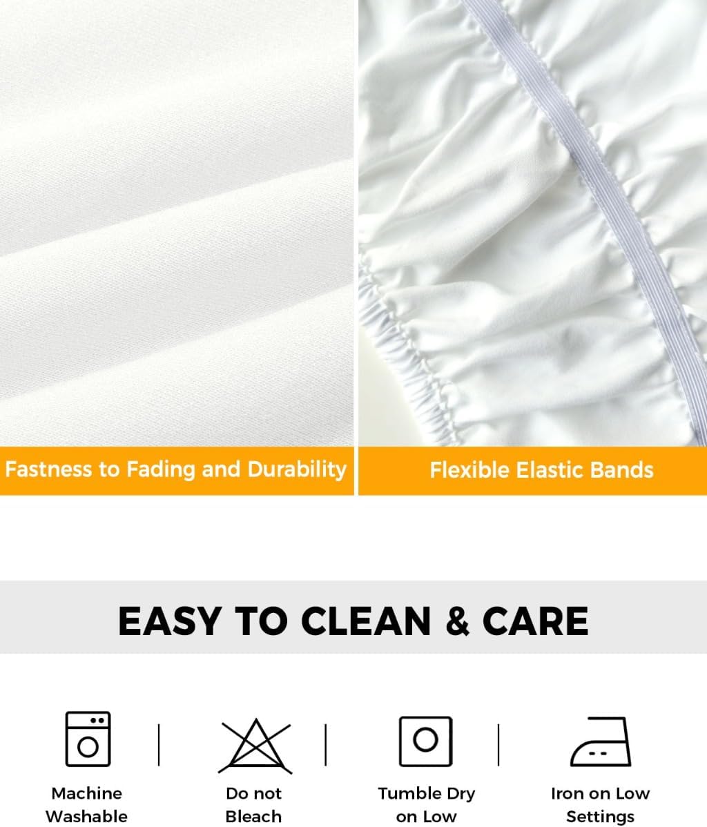 Yellow Lemons Bed Skirt Queen Size 16 Inch Drop, Adjustable Elastic Wrap Around Bed Skirts Easy Fitting Dust Ruffle Bedskirt Bed Frame Cover Summer Botanical Fruit Leaves Country